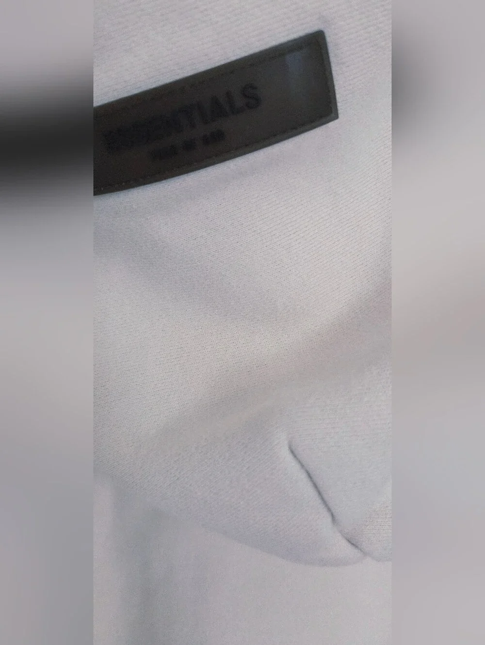 Fear of God Essentials Hoodie 'Eggshell' Men's Size S - Picture 8 of 9